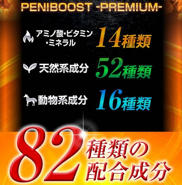 ペニブーストプレミアムの種類